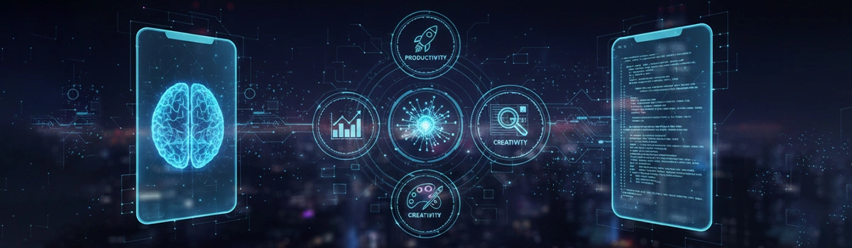 AI and developers working together